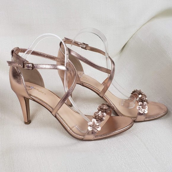 NWOB Limelight Dahlya Rose Gold Heel - Picture 3 of 5